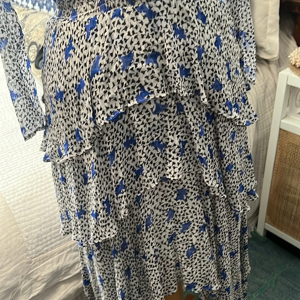 Maje Flower Print Dress - Picture 3 of 10